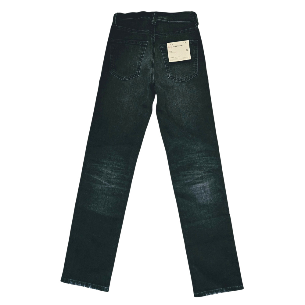 AG Jeans | Saige High-Waist Straight Leg Jeans Black Size 22 - Picture 6 of 8